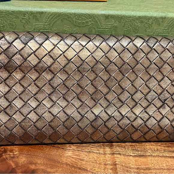 Bottega Venetta bronze, long wallet - Picture 4 of 12